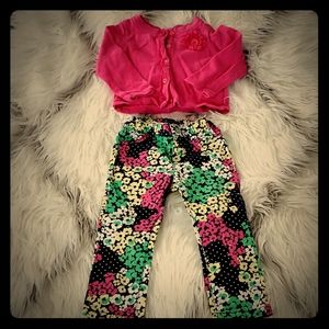 Childrens Place Jean's w/Cardigan